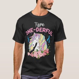 T-shirt Type Unicorne unicorne unicorne drôle Diabétique T