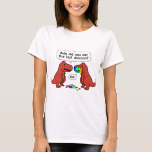 T-shirt type vous avez mangé la dernière licorne