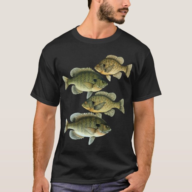 T-shirt Types de Crapet arlequin (Devant)