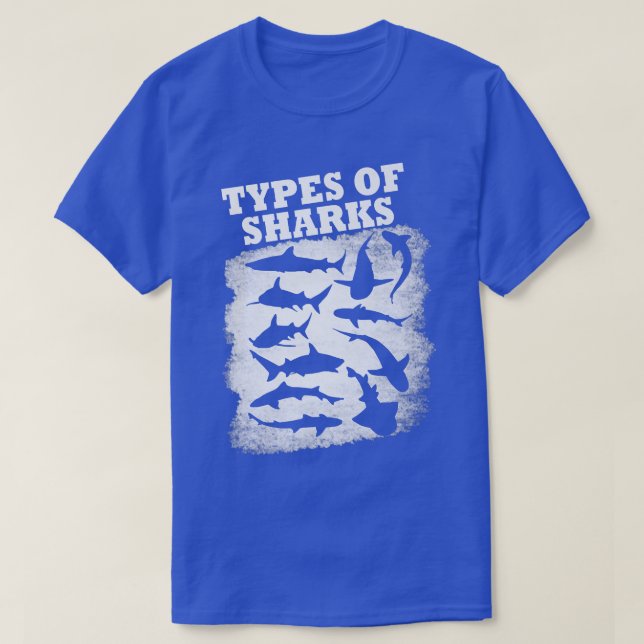 T-shirt Types De Requins (Design devant)