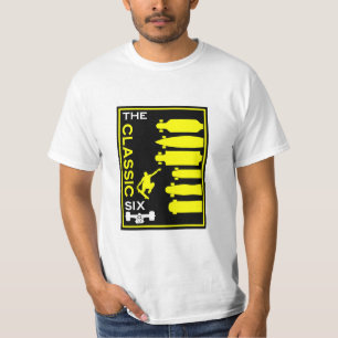 T-shirt Types de skateboard