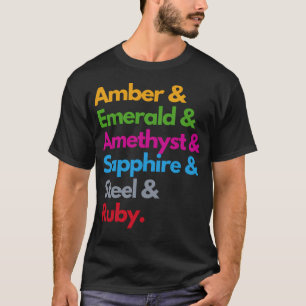 T-shirt Types d'encre Liste Conception pour Lorcana Card F