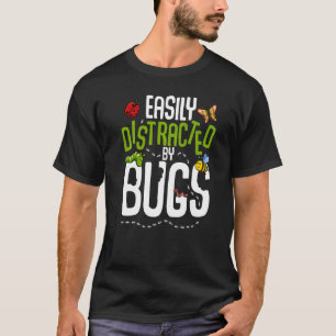 T-shirt Types d'insectes Biologie Science des bogues Natur