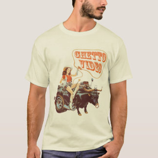 T-shirt Types T de Rancho de ghetto