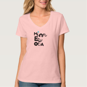 T-shirt Typographie adorable mignonne d'état de Kawaii