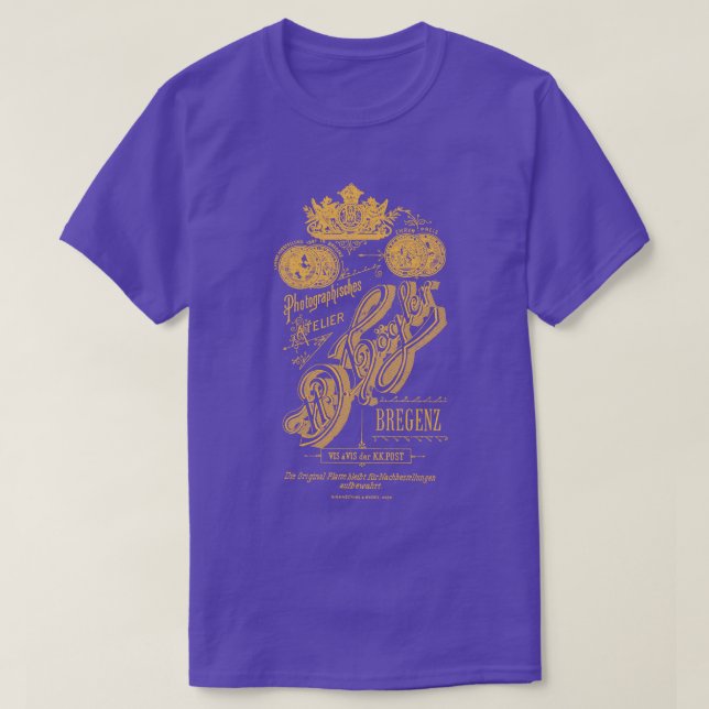 T-shirt Typographie allemande (Design devant)