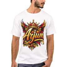 Typographie Arjun Royal Crown Wings