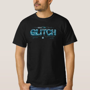 T-shirt Typographie Chrome Liquide