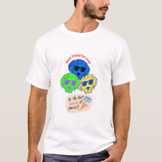 T-shirt Typographie Cool simple et moderne Nom et photo