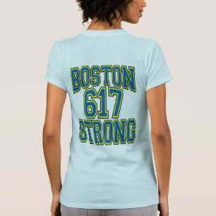 T-shirt Typographie de Boston STRONG 617