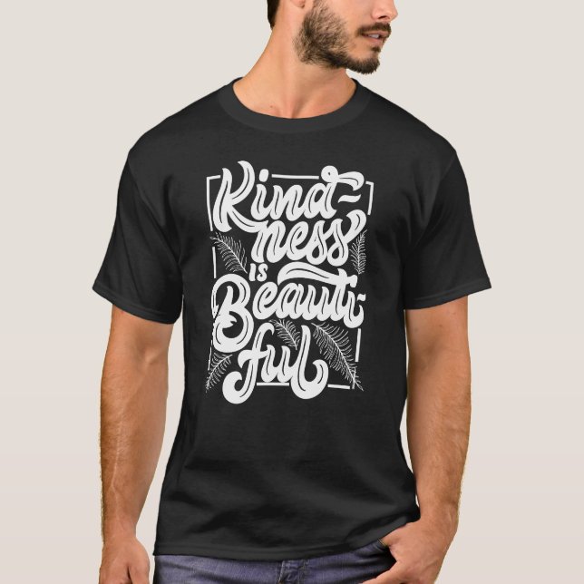 T-shirt Typographie de citation inspirante (Devant)