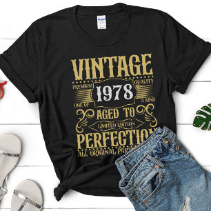 T-shirt Typographie de granulés de couleurs Vintage rétro