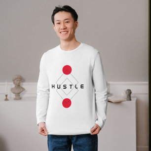 T-shirt Typographie de Hustle