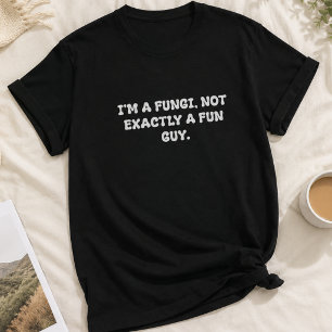 T-shirt Typographie de jeu de mots sur les champignons Fun