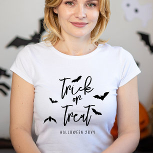 T-shirt Typographie de la chauve-souris de type Trace ou T