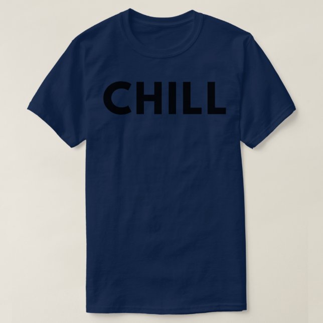 T-shirt Typographie de la culture de refroidissement dire  (Design devant)