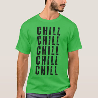 T-shirt Typographie de la culture de refroidissement dire 