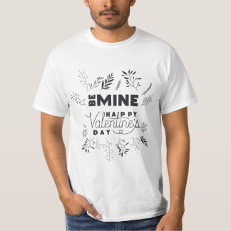 T-shirt Typographie de la Saint-Valentin