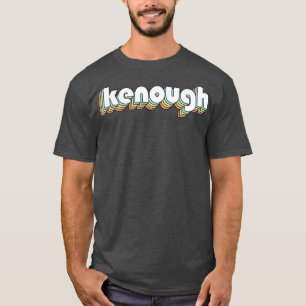 T-shirt Typographie de l'arc-en-ciel Kassez Retro