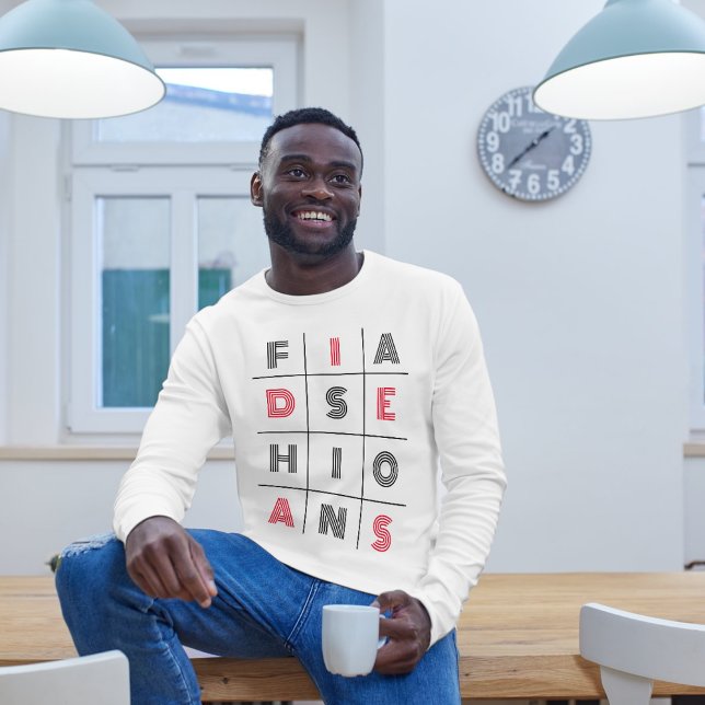 T-shirt Typographie de l'idée de mode (Fashion ideas typography)