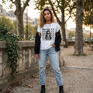 T-shirt Typographie de photo personnalisée Cool Rétro