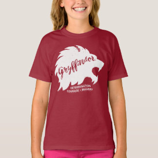 T-shirt Typographie de silhouette de Harry Potter |