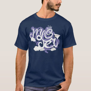 T-shirt Typographie de style de graffiti
