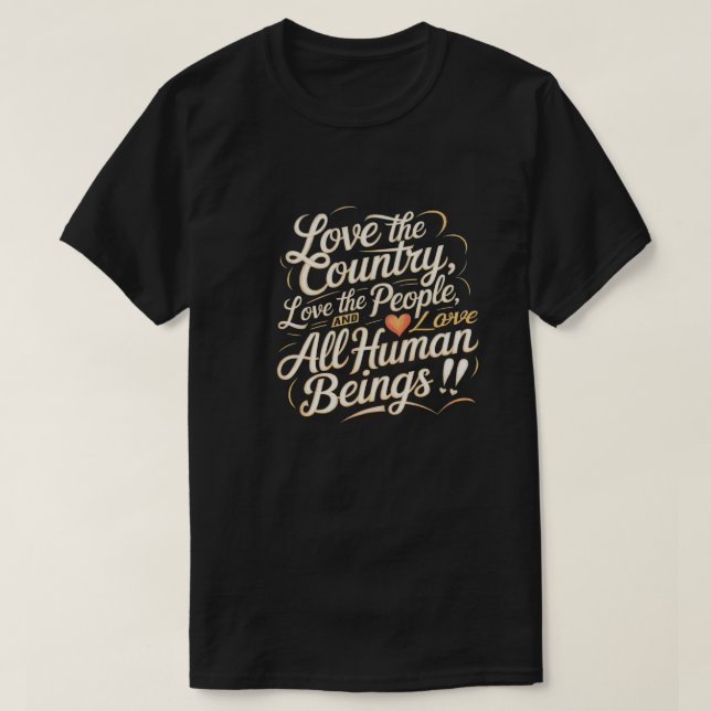 T-shirt typographie d'illustration (Design devant)