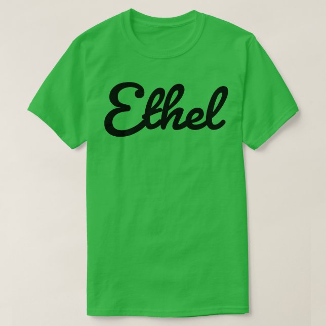 T-shirt Typographie du nom d'éthique (Design devant)