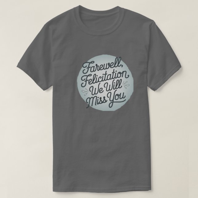 T-shirt typographie émotionnelle (Design devant)