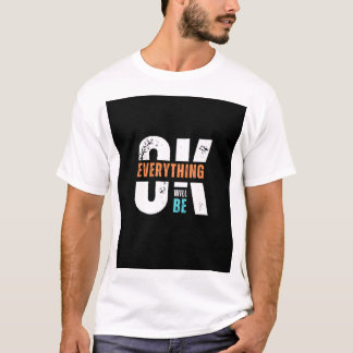 T-shirt typographie en gras