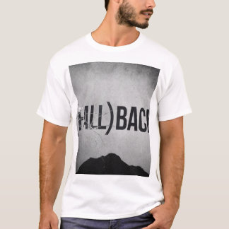 T-shirt Typographie Grunge Fallback | Montagne Esthétique