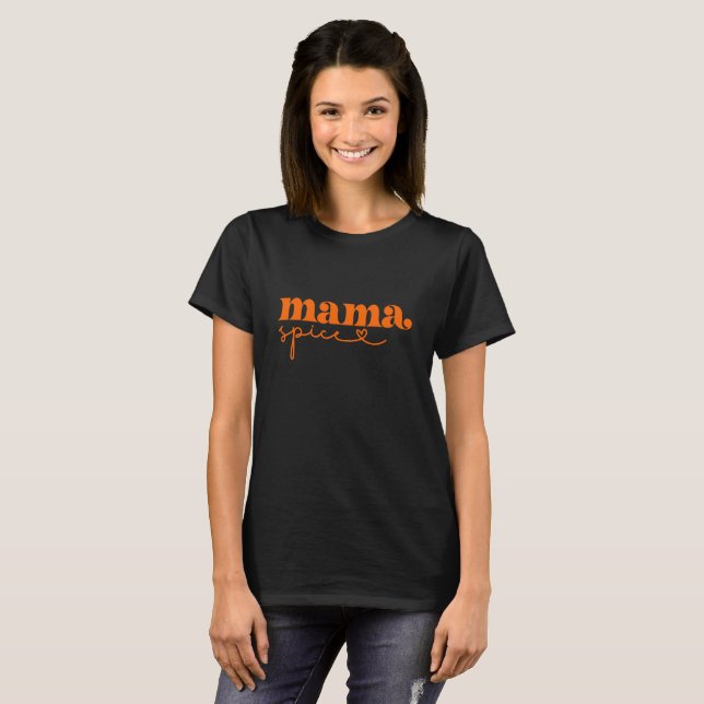 T-shirt Typographie Mama Spice (Devant entier)