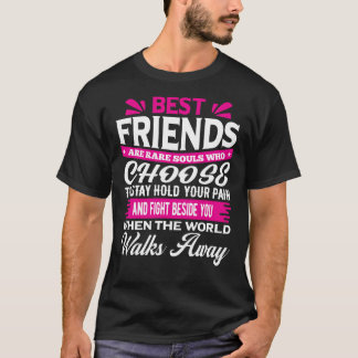 T-shirt Typographie Meilleur Ami Moderne