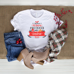 T-shirt Typographie moderne de Noël