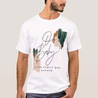 Typographie moderne Oh baby shower fête cadeau fav