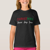 TYPOGRAPHIE PAIX JOIE AMOUR NOËL