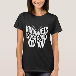 T-shirt Typographie Papillon de la Bienveillance