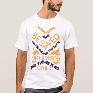 T-shirt typographie personnalisée chrétienne conception de