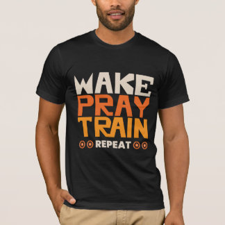 T-shirt typographie pour salle de sport et fitness