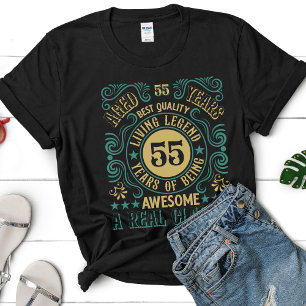 T-shirt Typographie Retro Vintage Color Grundge personnali