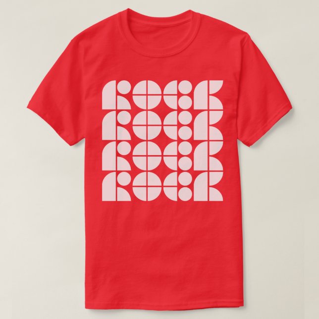 T-shirt Typographie rock (Design devant)