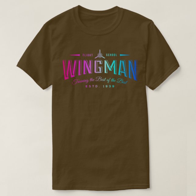 T-shirt Typographie RVB colorée (Design devant)