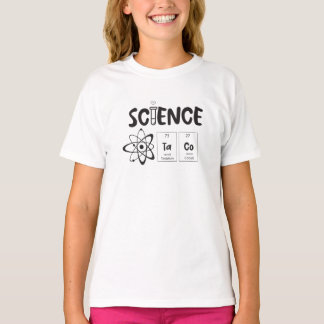 T-shirt Typographie TaCo Science Ludique 