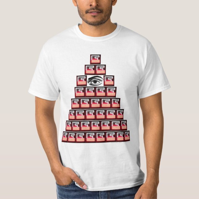 T-SHIRT TYPOPYRAMID 003 (Devant)