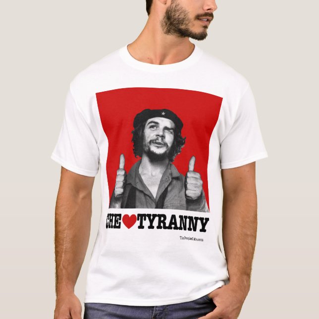 T-shirt Tyrannie de coeur de Che (Devant)