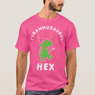 T-shirt Tyrannosaurus Hex - Halloween Dinosaur T-Rex Joke