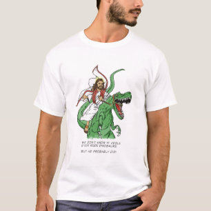 T-shirt Tyrannosaurus Jésus