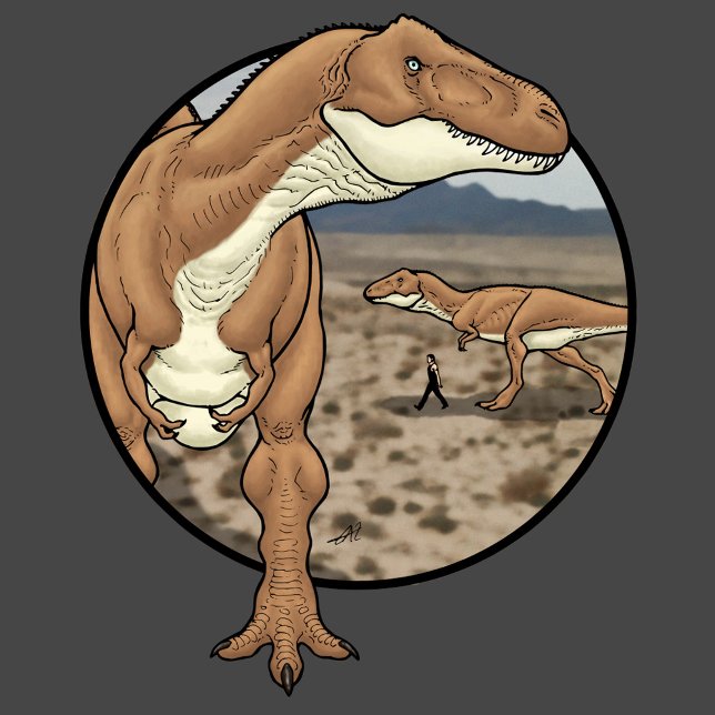 T-shirt Tyrannosaurus rex #2 (Créateur téléchargé)