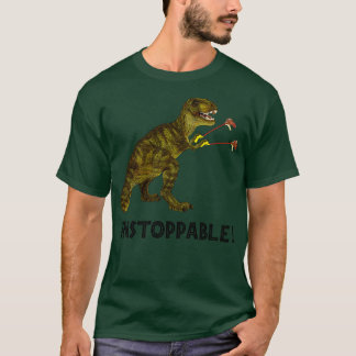 T-shirt Tyrannosaurus Rex avec Grabbers est UnStoppable TS